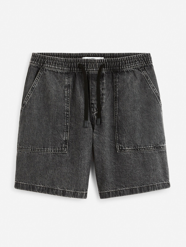 Celio Fekete férfi farmer rövidnadrág Celie Domalobm4