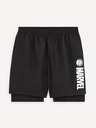 Celio Fekete Celio Marvel Hulk sport rövidnadrág