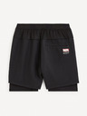 Celio Fekete Celio Marvel Hulk sport rövidnadrág
