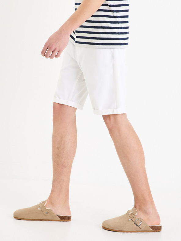 Celio Fehér férfi rövidnadrág Celio Mohitobm 30