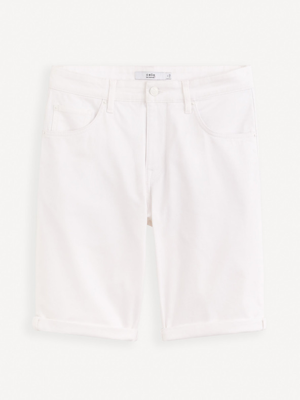 Celio Fehér férfi rövidnadrág Celio Mohitobm 30