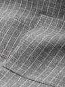 Ombre Clothing Férfi szürke kockás zakó gyapjúkeverékkel Ombre Clothing