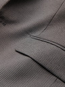 Ombre Clothing Szürke férfi finom kockás blézer Ombre Ruházat