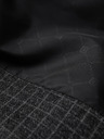 Ombre Clothing Sötétszürke férfi kockás blézer gyapjú keverékkel Ombre Clothing