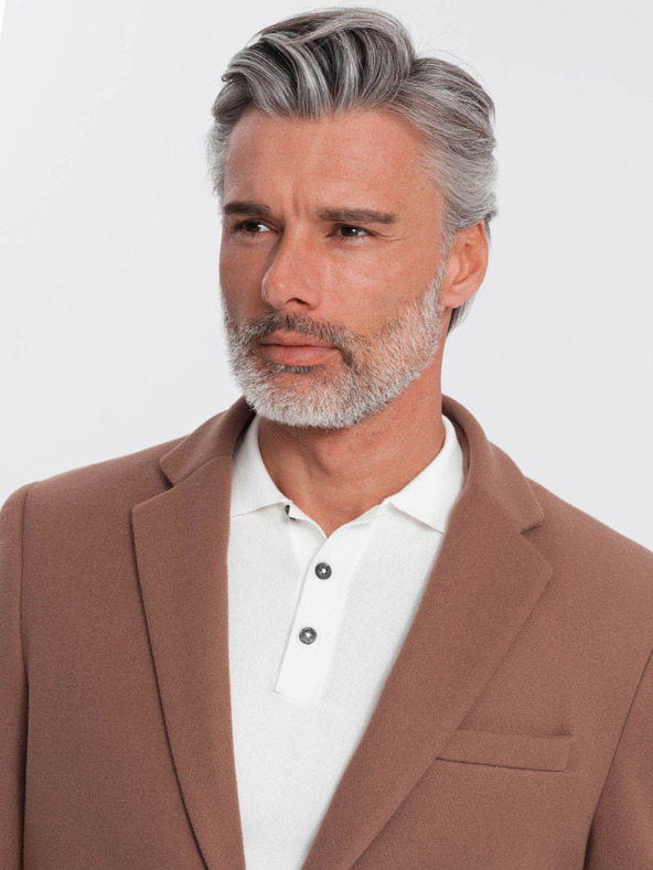 Ombre Clothing Barna férfi zakó Ombre Ruházat
