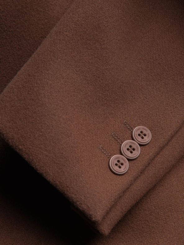 Ombre Clothing Barna férfi zakó Ombre Ruházat