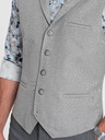 Ombre Clothing Világosszürke férfi öltönyzakó gallérral Ombre Clothing Ombre Clothing