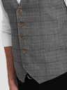 Ombre Clothing Szürke férfi hajtókás zakó Ombre ruházat