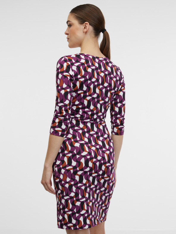 Orsay ORSAY lila női mintás ruha