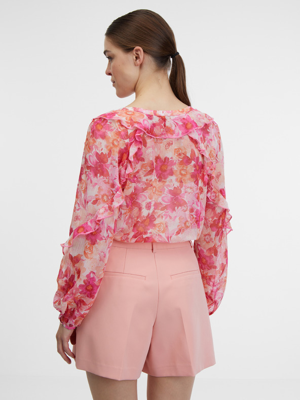 Orsay ORSAY rózsaszín női blúz virágokkal