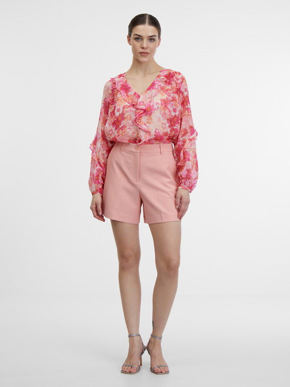 Orsay ORSAY rózsaszín női blúz virágokkal