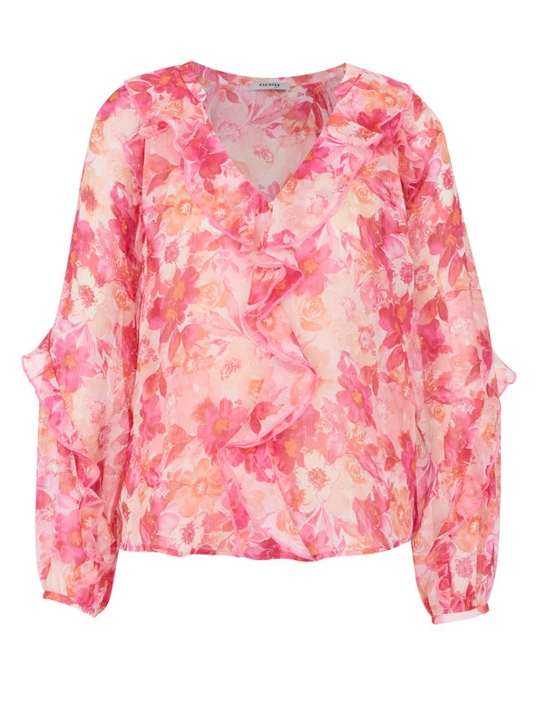 Orsay ORSAY rózsaszín női blúz virágokkal