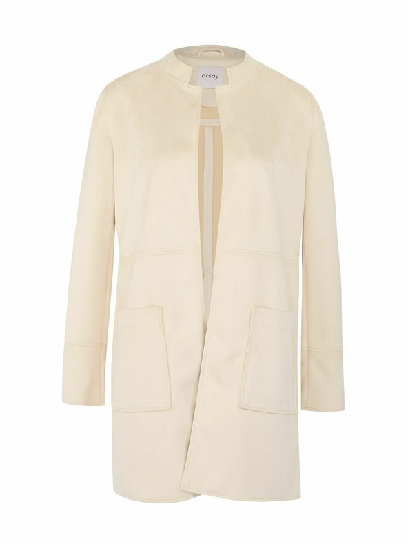 Orsay ORSAY bézs női bőrdzseki