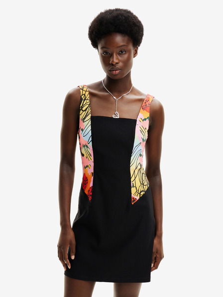 Desigual Desigual x M. Christian Lacroix Marbella Fekete Női ruha