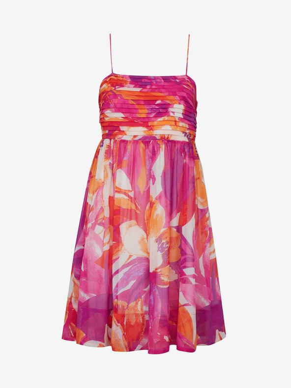 Orsay ORSAY sötét rózsaszín térdig érő női ruha