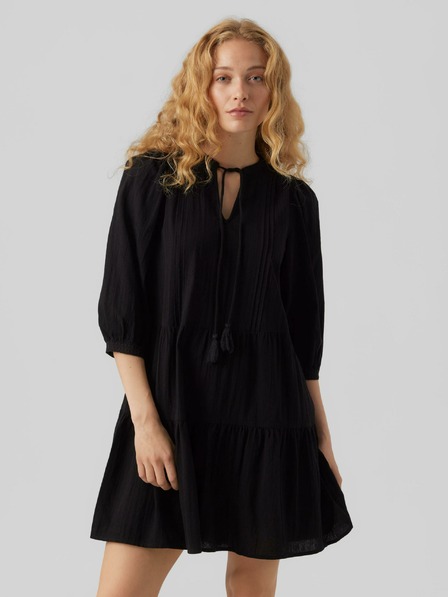 Vero Moda Fekete VERO MODA Pretty női ruha