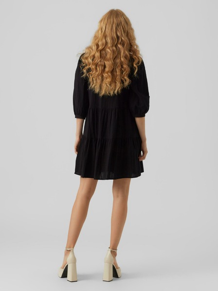 Vero Moda Fekete VERO MODA Pretty női ruha