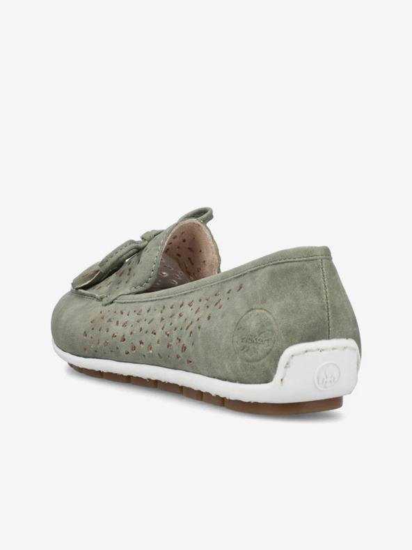 Rieker Rieker zöld női szarvasbőr cipő Rieker