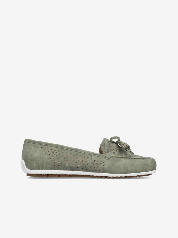 Rieker Rieker zöld női szarvasbőr cipő Rieker