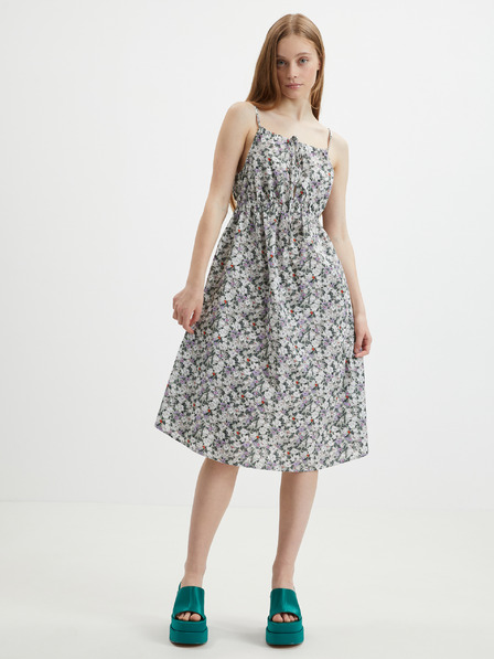 Vero Moda Zöld virágos ruha VERO MODA Joa Joa