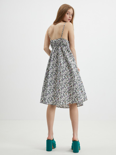 Vero Moda Zöld virágos ruha VERO MODA Joa Joa