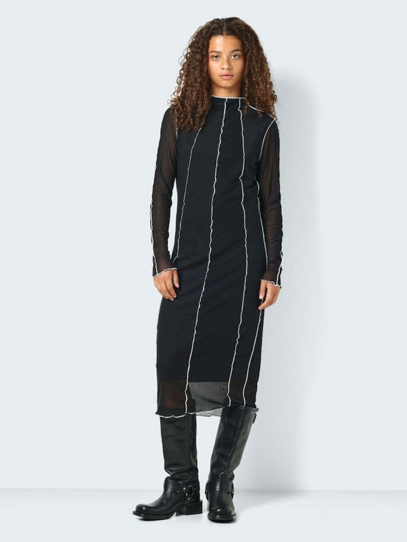 Noisy May Noisy May Carrie fekete női midi ruha Noisy May Carrie