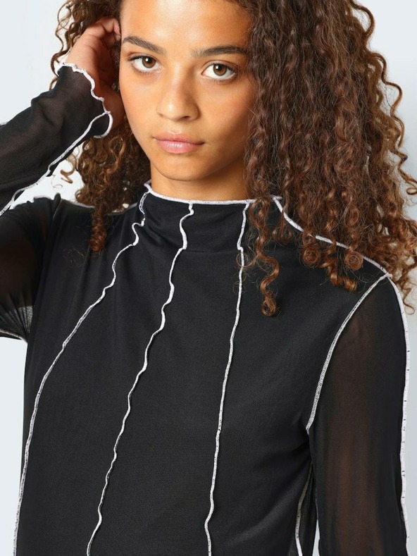 Noisy May Noisy May Carrie fekete női midi ruha Noisy May Carrie