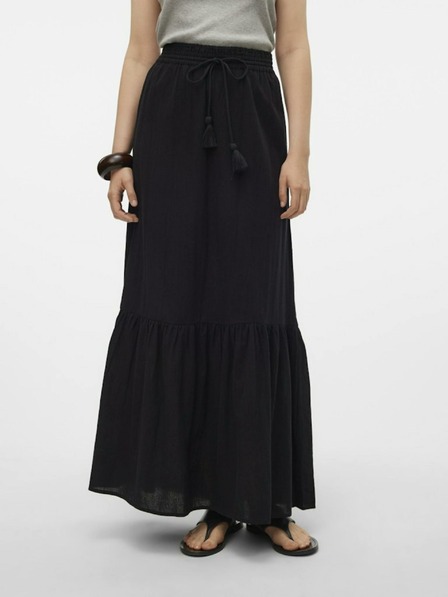 Vero Moda Fekete női maxiszoknya Vero Moda Pretty