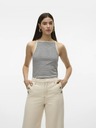 AWARE by VERO MODA Fehér női csíkos pulóver AWARE by VERO MODA Wett