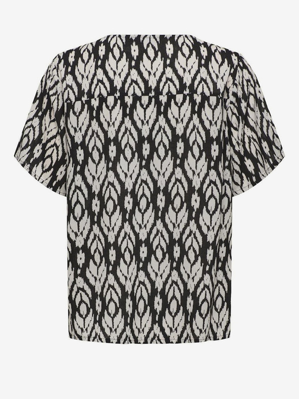 ONLY Fekete női mintás blúz ONLY Susan