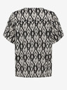 ONLY Fekete női mintás blúz ONLY Susan