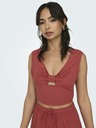 ONLY Tégla női crop top ONLY Jany
