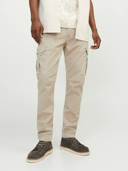 Jack & Jones Bézs színű férfi cargo nadrág Jack & Jones Marco