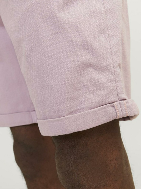 Jack & Jones Világos rózsaszín Jack & Jones Fury férfi chino rövidnadrág