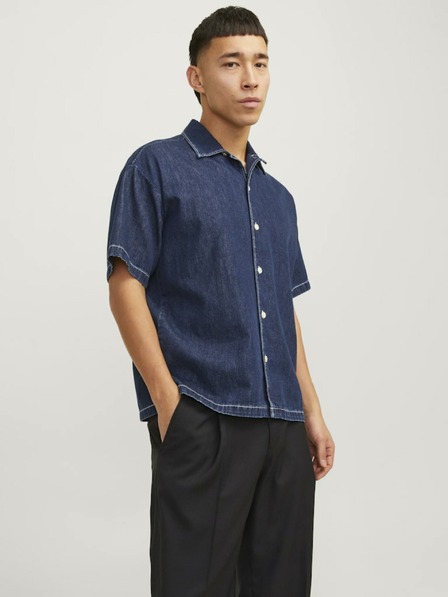 Jack & Jones Kék férfi rövid ujjú farmering Jack & Jones Palma