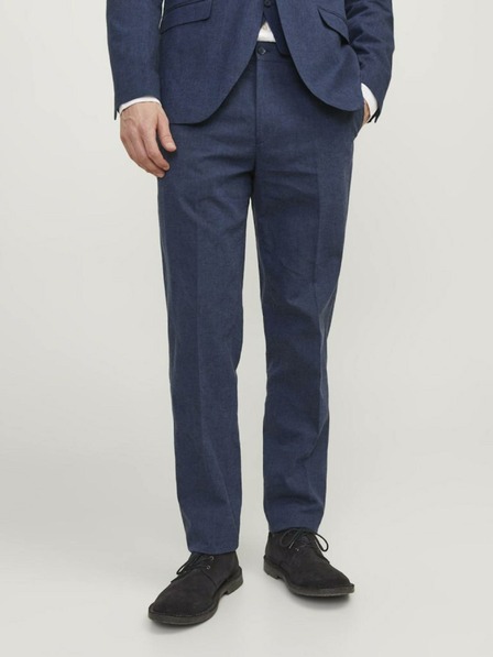 Jack & Jones Sötétkék férfi Jack & Jones Riviera vászonnadrág