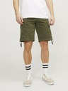 Jack & Jones Khaki Férfi Cargo rövidnadrág Jack & Jones Cole