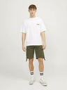 Jack & Jones Khaki Férfi Cargo rövidnadrág Jack & Jones Cole