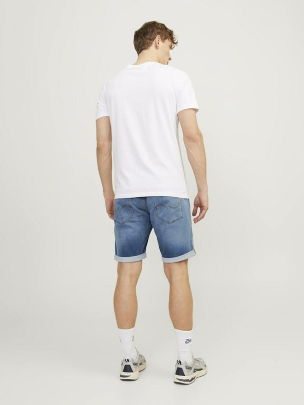 Jack & Jones Kék férfi farmer rövidnadrág Jack & Jones Rick