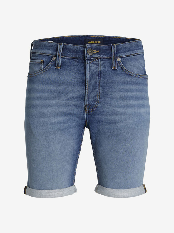 Jack & Jones Kék férfi farmer rövidnadrág Jack & Jones Rick