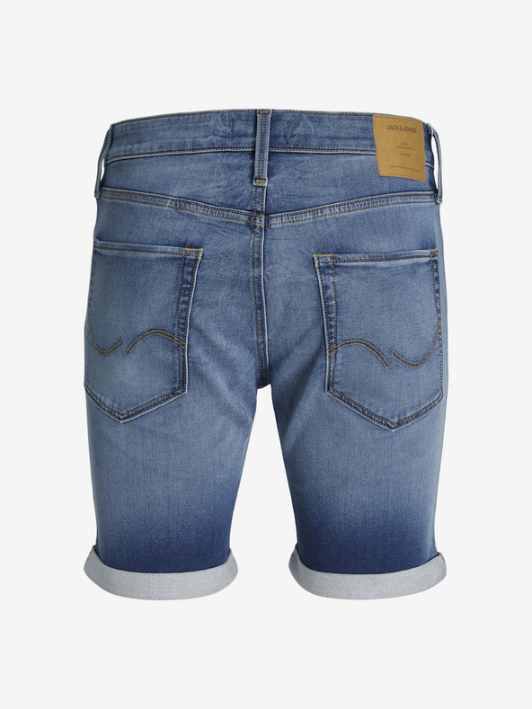 Jack & Jones Kék férfi farmer rövidnadrág Jack & Jones Rick