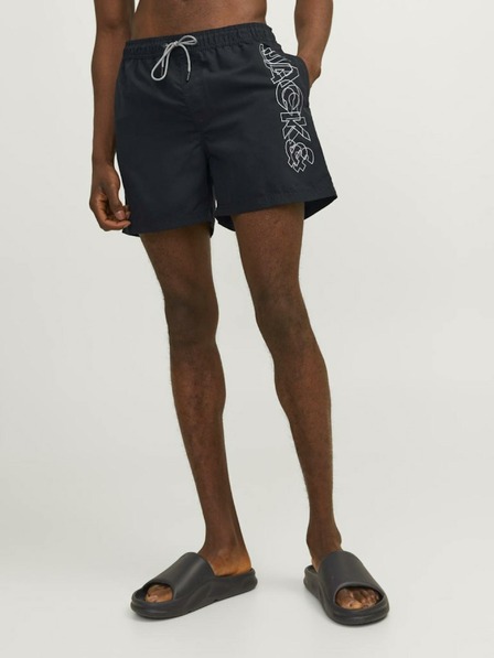 Jack & Jones Fekete Jack & Jones Fiji férfi fürdőruhák