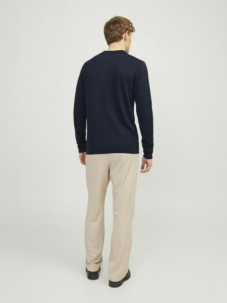 Jack & Jones Sötétkék férfi Jack & Jones Cigor pulóver Jack & Jones Cigor pulóver