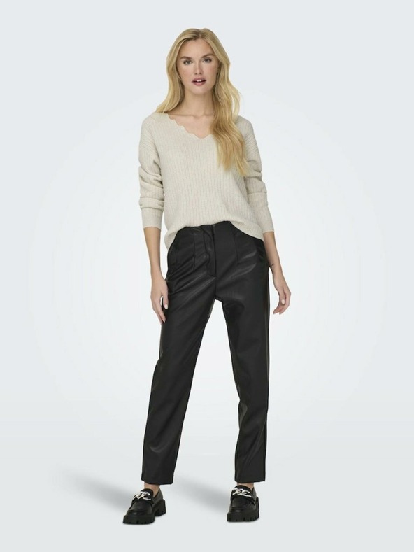 ONLY Krém Női ONLY Gabriel pulóver ONLY Gabriel pulóver