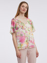 Orsay ORSAY rózsaszín és fehér női virágos blúz