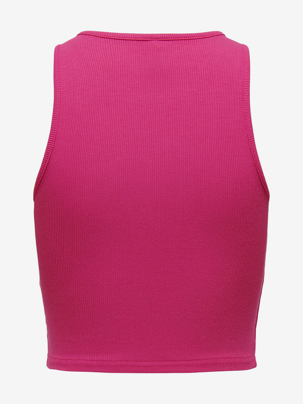 ONLY Sötét rózsaszín Női Crop Top Tank Top ONLY Belia