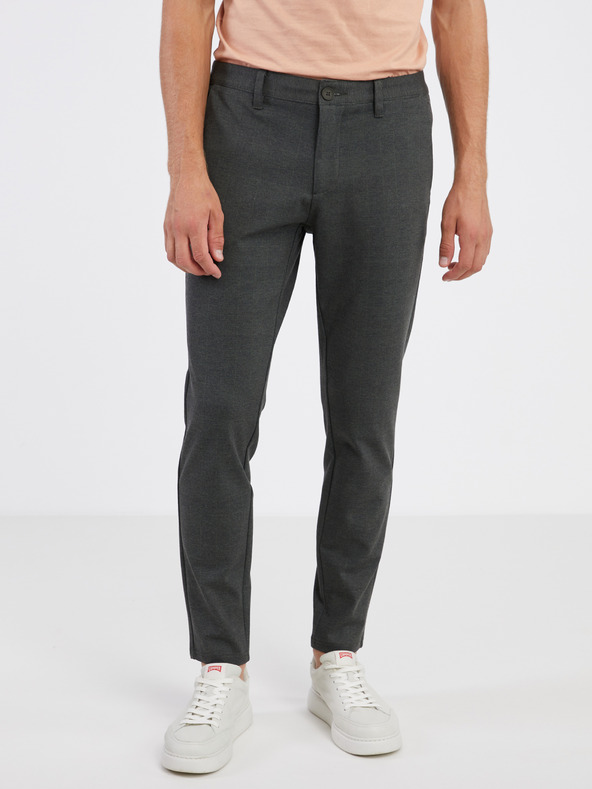 ONLY & SONS Sötét szürke férfi ONLY & SONS Mark chino nadrág