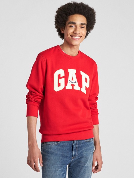 GAP Gap logós fleece pulóver GAP
