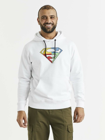 Celio Fehér férfi nyomtatott pulóver Celio Lvemansw