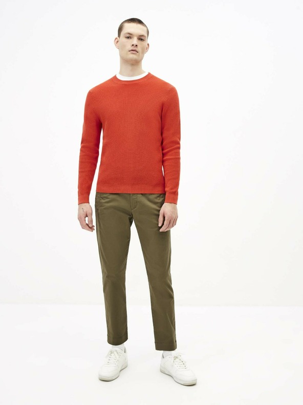 Celio Piros férfi pulóver Celio